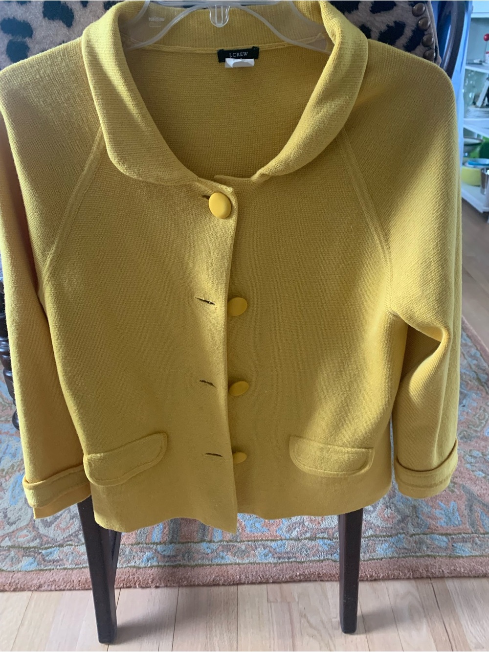 J. Crew Bright Yellow sweater